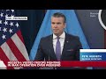 Iran War Update: Strikes Will Intensify If There's No Deal Hegseth Says (Full Press Conference)