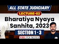 BNS Section 1-3 | BNS Section Wise | Bharatiya Nyaya Sanhita 2023 | Judiciary By PW #2