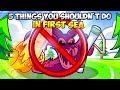 Top 5 *WORST* MISTAKES To Do In First Sea (Blox Fruits)