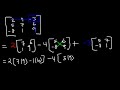 Determinant of 3x3 Matrices, 2x2 Matrix, Precalculus Video Tutorial360p