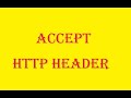 Accept http header