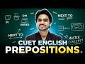 CUET ENGLISH | PREPOSITIONS |CLASS 13 |PREPOSITION IN ENGLISH GRAMMAR | CONCEPT/RULES/PRACTICE/LEARN