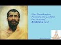 What is Brahman (God)? As explained by Shri Ramakrishna