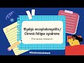 ME/CFS: Some of the latest research
