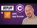 Deploying your C# application to AWS AppRunner