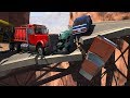 Collapsing Bridge Pileup Crash | BeamNG.drive