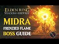 Midra Lord of Frenzied Flame Boss Guide - Elden Ring Shadow of the Erdtree Midra Boss Fight