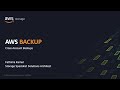 AWS Backup Demo: Cross-Account \u0026 Cross-Region Backup