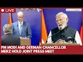 PM Modi and German Chancellor Merz hold joint press meet in Ahmedabad during official visit
