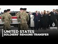 US soldiers' remains repatriated: First American casualties of Iran war returned home