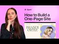 How to Build a One-Page Squarespace Website (Step-by-Step Tutorial)
