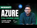 Microsoft Azure Full Course 2025 | Azure Tutorial | Intellipaat