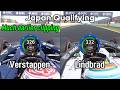 How did Lindblad knock Verstappen out of Q2