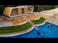 Building Luxury Dream Underground House Gym room And Underground Swimming Pool in 365Days