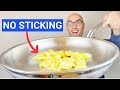 How to Cook SCRAMBLED Eggs in Stainless Steel WITHOUT Sticking