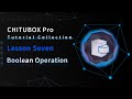 CHITUBOX Pro Tutorial Collection——Lesson Seven: Boolean Operation