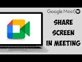 How to Share Screen on Google Meet 2025 (EASY)