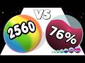 LIQUID BALL RUN /vs BALL MASTER 2048 ∞ ASMR Gameplay Android iOS • Ball Run 3D NumberMerge Math Game