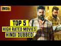 Top 5 Highest Rated South Indian Hindi Dubbed Movies on IMDb 2026 | Part 55