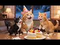 🎂🐾 Kitten Bake a Birthday Cake for Mama Cat — A Sweet Surprise Full of Love ❤️