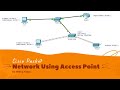 Wireless Connection using Access Point | Cisco Packet Tracer 🔥🔥