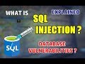 What Is SQL Injection? | Structure Of a Database? |Database Vulnerabilities Explained