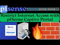 How to Configure a User-Based Captive Portal in pfSense for Internet Access? | Step-by-Step Guide