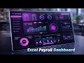 Consolidated Payroll Dashboard in Excel for Visual Report Presentation