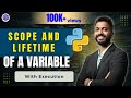 Lec-46: Scoping in Python | Scope \u0026 Lifetime | Python for beginners