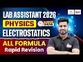 Lab Assistant 2026 Physics : स्थिरवैद्युतिकी (Electrostatics) | 30 Minutes Show | Rahul Sir