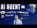 Build Your Own AI Agent with LangChain, LangGraph, Streamlit + Custom Tools using Python!