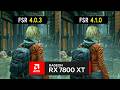 FSR 4.1.0 vs FSR 4.0.3 – RX 7800 XT Benchmark | Worth the Update?