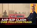 Delhi Chokes, Data Smokes? AAP, BJP Clash Over 'Pollution Fraud'