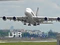 *Takeoffs Compilation* RW27R London Heathrow Airport, Incl.  NEGUS, BOAC 747s,...more