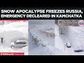 SNOW APOCALYPSE IN RUSSIA: Kamchatka Buried Under Heavy Snow, Residents Jumping From Windows