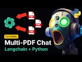 Chat with Multiple PDFs | LangChain App Tutorial in Python (Free LLMs and Embeddings)