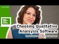 Choosing Qualitative Data Analysis Software: Qualitative Research Methods