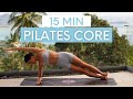 15 MIN PILATES CORE \u0026 ABS WORKOUT || Intermediate Pilates (No Equipment)