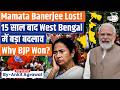 Big Win for BJP in West Bengal, Mamata Banerjee Lost after 15 years | Ankit Agrawal Study IQ