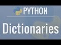 Python Tutorial for Beginners 5: Dictionaries - Working with Key-Value Pairs