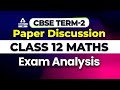 Term 2 live class 12 | Maths Answer Key 2022 Class 12 | Class 12 Maths Exam Solutions 2022