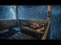 Sleeping During a Stormy Night in a Remote Watchtower | Rain \u0026 Thunder Sounds | RDR2 ASMR