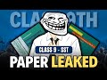 Class 9th : SST PAPER Leaked | class 9 sst important questions | class 9 final exam 2026