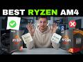 ✅ 6 Best AM4 Ryzen CPUs [2026] for Gaming \u0026 Streaming 🎮Budget Performance | AM4 Socket Buyer’s Guide