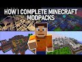 Staying Motivated Playing Modded Minecraft - A Journey Through My Worlds