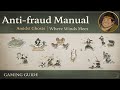 Anti-fraud Manual | Amidst Ghosts | Where Winds Meet