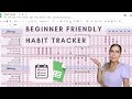 How To Create Habit Tracker with Google Sheets (+ FREE TEMPLATE)