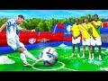COPA AMERICA SLIP N SLIDE FOOTBALL MATCH!!