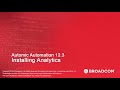 Automic Automation 12.3: Installing Analytics