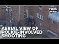 Viewer video of scene of Baltimore police shooting
